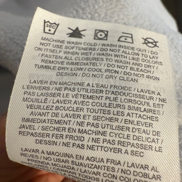 Nike Men's White Hooded Lined Coat Size Small Winter Wind Breaker - Picture 7 of 10